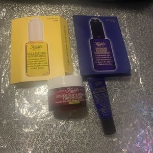 Kiel’s skincare sample set